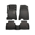 thumbnail image 1 of Husky Liners 98811 Weatherbeater Floor Mats Fit 2011-2013 Kia Sorento (w/w/o 3rd Row, w/ Retaining Posts) - Front/2nd Seat - Black, 1 of 13
