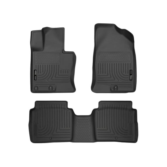 Husky Liners 99691 Weatherbeater Floor Mats Fit 2011-2015 Kia Optima - Front/2nd Seat - Black