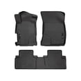 thumbnail image 1 of Husky Liners 98441 Weatherbeater Floor Mats Fit 2012-2013 Honda Civic 4-Door - Front/2nd Seat - Black, 1 of 13