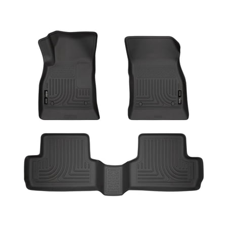 Husky Liners 98171 WeatherBeater Front & Second Seat Floor Liners - 3 Piece Fits 2012-2017 Buick Verano