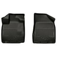 thumbnail image 1 of Husky Liners 18651 Weatherbeater Floor Mats Fit 2013-2020 INFINITI JX35/QX60 Base/Hybrid Front Row Liners 2pc Black, 1 of 10