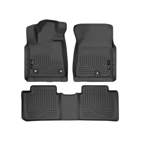 Husky Liners 99561 WeatherBeater Front & Second Seat Floor Liners - 3 Piece Fits 2014-2021 Toyota Tundra