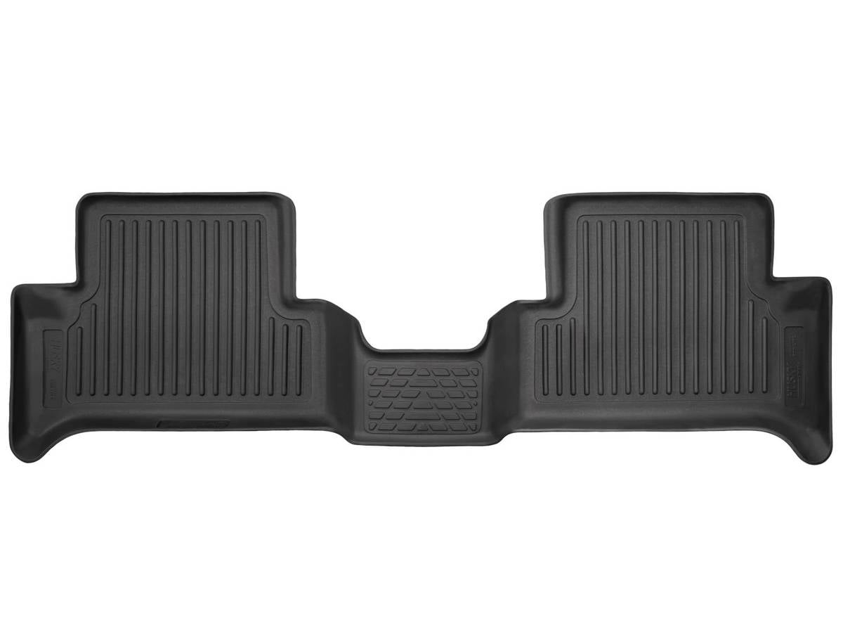 Husky Liners Weatherbeater Floor Mats | Fits 2015 - 2022 Chevrolet Colorado \u0026 GMC Canyon Extended Cab | 2nd Row, 1-pc Black - 19101