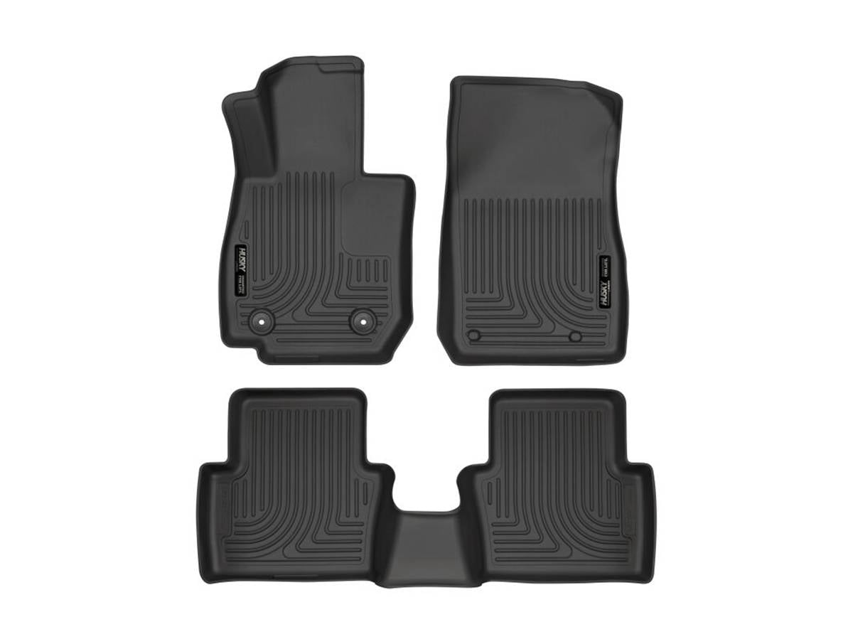Husky Liners 2017 Mazda CX-3 Weatherbeater Black Front & 2nd Seat Floor Liners