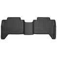 thumbnail image 1 of Husky Weatherbeater 2nd Row Floor Mat Fits 2016-2023 Toyota Tacoma Double Cab Auto/Manual Trans Black 1 Pc, 1 of 8
