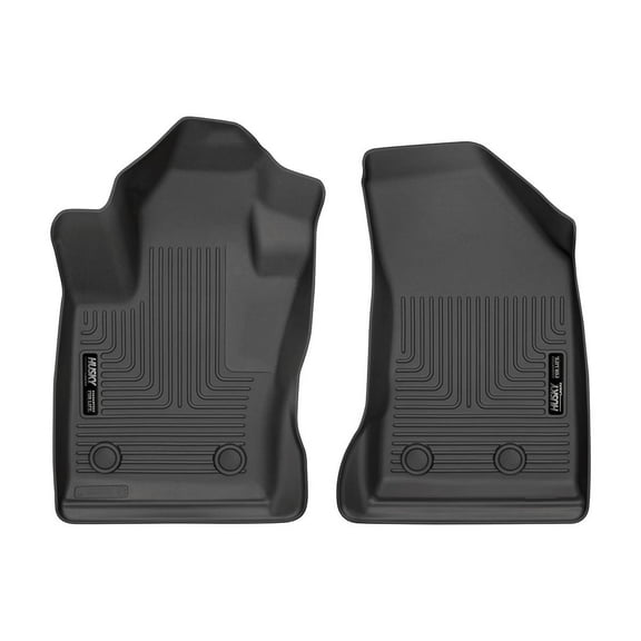 Husky Liners 13271 Weatherbeater Floor Mats Fit 2017-2025 Jeep Compass New Body Front 2 Pc Black