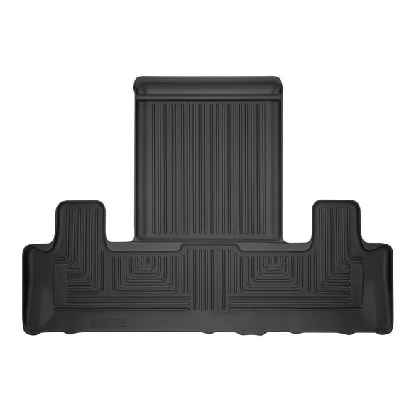 Husky Weatherbeater 3rd Row Floor Mat Fits 2018-2024 Ford Expedition/Lincoln Navigator Standard Black 1 Pc