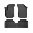 thumbnail image 1 of Husky Liners 95151 Weatherbeater Floor Mats Fit 2018-2024 GMC Terrain Front/2nd Row Liners 3pc Black, 1 of 13