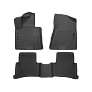 Husky Liners 99891 WeatherBeater Front & Second Seat Floor Liners - 3 Piece Fits 2017-2022 Kia Sportage, 2019-2021 Hyundai Tucson