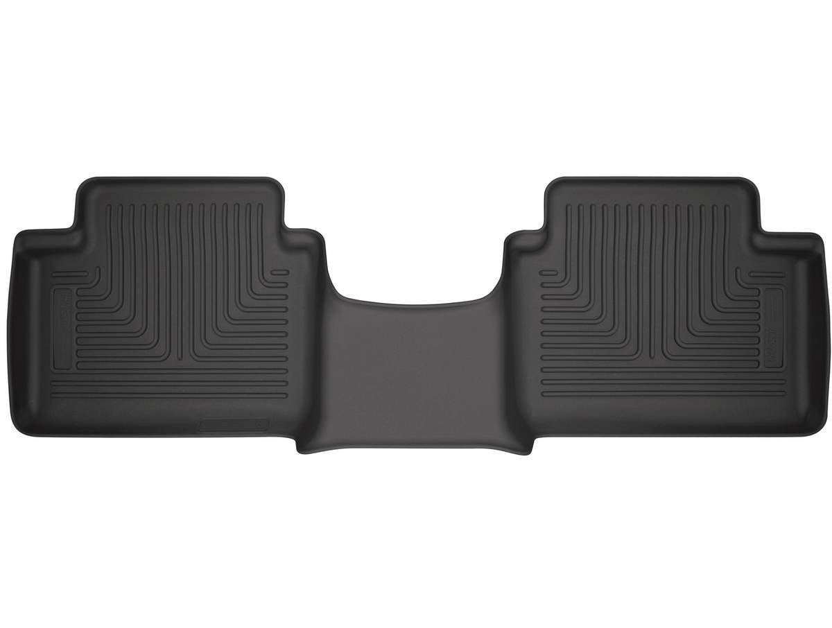 Husky Weatherbeater 2nd Row Floor Mat Fits 2019-2023 Ford Ranger SuperCab Black 1 Pc