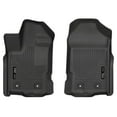thumbnail image 1 of Husky Liners by RealTruck Weatherbeater Floor Mats Fits 2019-2023 Ford Ranger, SuperCrew & SuperCab Front Row, 2-pc Black-13411, 1 of 11