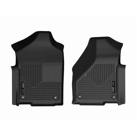 Husky Liners 13781 WeatherBeater Front Floor Liners - 2 Piece Fits 2019-2026 Ram 2500/3500