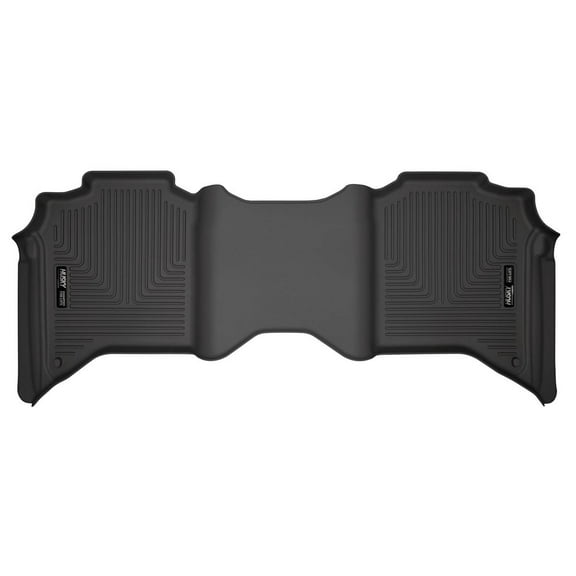 Husky Weatherbeater 2nd Row Floor Mat Fits 2019-2024 Ram 2500/3500 Crew Cab Black 1 Pc