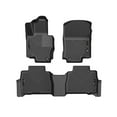 thumbnail image 1 of Husky Liners 95491 Weatherbeater Floor Mats Fit 2020-2025 Mercedes-Benz GLE350/GLE450/GLE63 AMG S excl. Coupe Front/2nd Row Liners 3pc Black, 1 of 13