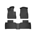 thumbnail image 1 of Husky Liners 99321 Weatherbeater Floor Mats Fit 2020-2025 Ford Explorer (Bench/Bucket Seats, w/w/o Center Console) - Front/2nd Seat - Black, 1 of 13