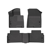 Husky Liners 95781 Weatherbeater Floor Mats Fit 2022-2025 Hyundai Tucson - Front/2nd Seat - Black