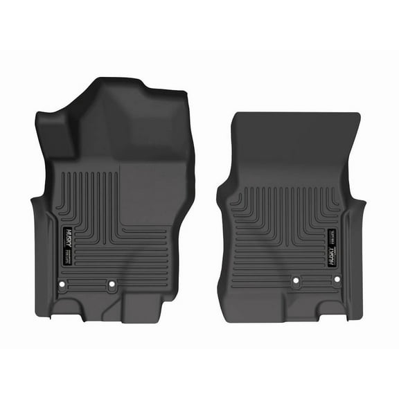Husky Liners 13521 Weatherbeater Floor Mats Fit 2022-2025 Nissan Frontier - Front - Black - 2 Pc