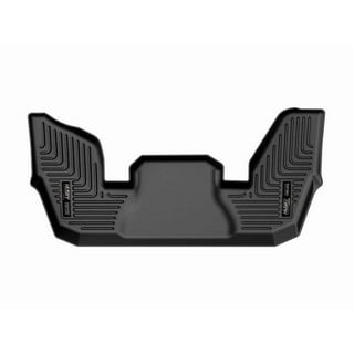 SMARTLINER Custom Fit Floor Mats For 2009-2015 Honda Pilot – 3-Row All-Weather Black Liners