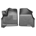 thumbnail image 1 of Husky Liners 18911 Weatherbeater Floor Mats Fit 2024-2025 Enclave/Traverse/Acadia w/ 2nd Row Bench/Bucket Seats Front Row Liners 2pc Black, 1 of 10