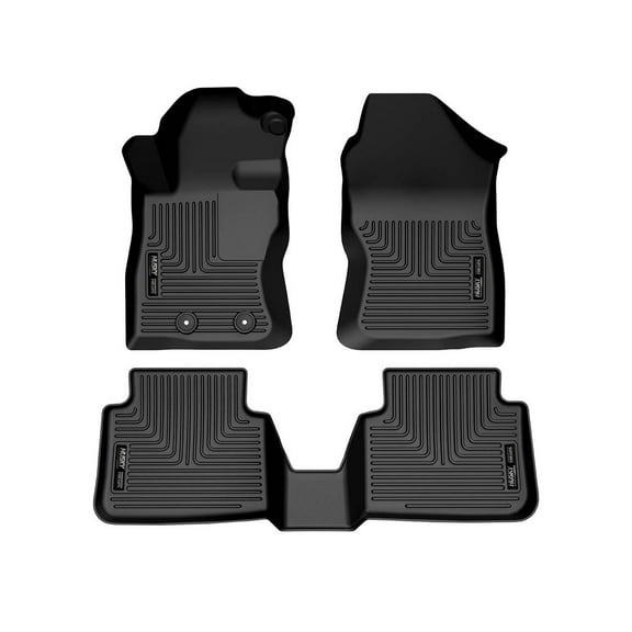 Husky Liners 95451 Weatherbeater Floor Mats Fit 2024-2025 Subaru Crosstrek/Impreza Front/2nd Row Liners 3pc Black