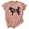 thumbnail image 1 of Husky Mama T-shirt, Unisex Women's Shirt, Siberian Husky Owner, Best Dog Mama Gift, Heather Sunset, Medium, 1 of 6