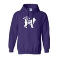 thumbnail image 1 of Husky Mom Fur Life Adult Hooded Sweatshirt, 1 of 3