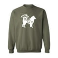 thumbnail image 1 of Husky Mom Fur Life Crewneck Sweatshirt, 1 of 3