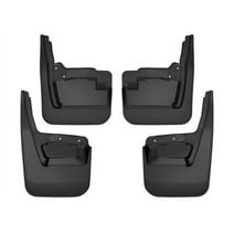 Husky by RealTruck Custom Mud Guards Front and Rear Mud Guard Set Black Compatible with 19-22 GMC Sierra 1500 Compatible with select: 2022 GMC Sierra Limited