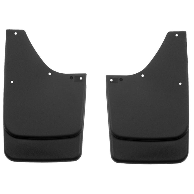 Husky by RealTruck Custom Mud Guards Rear Mud Guards Black Compatible with 97-04 Dodge Dakota Vehicle Has OE Fender Flares Compatible with select: 1998-2003 Dodge Durango