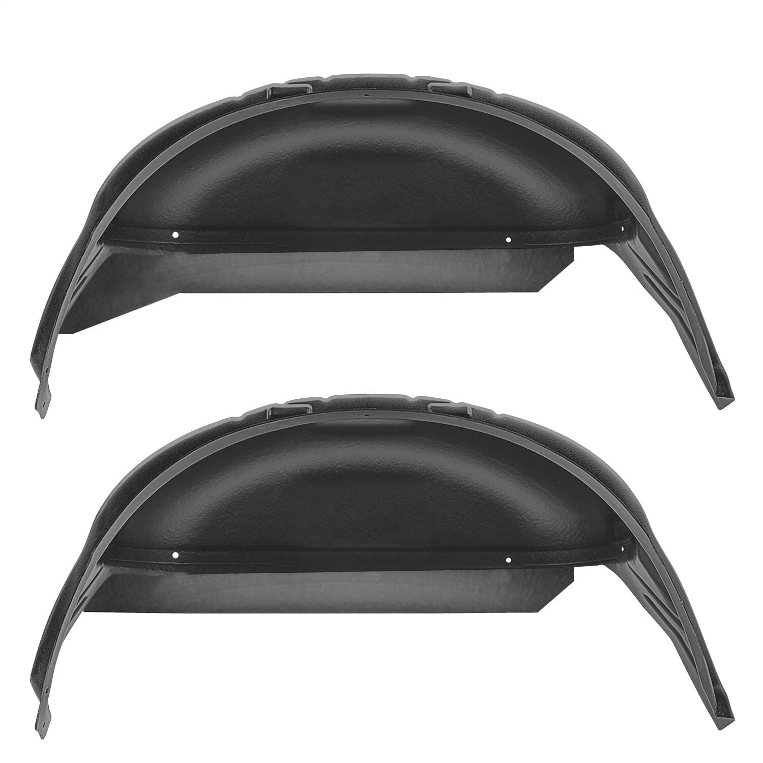 Husky by RealTruck Wheel Well Guards Rear Wheel Well Guards Black