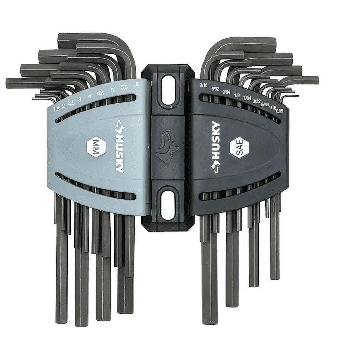 Husky SAE/Metric Long Arm Hex Key Set (26-Piece)