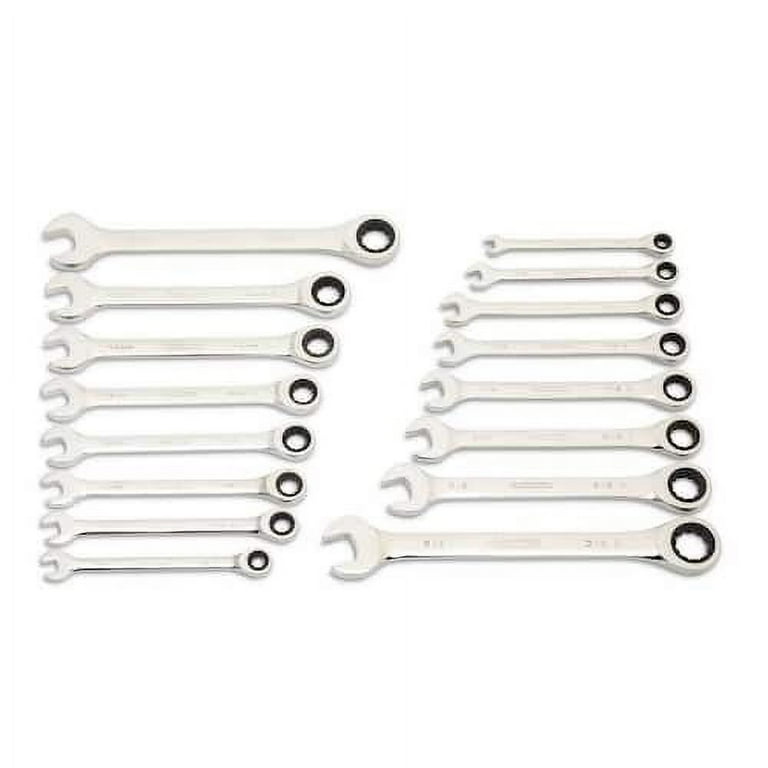 Master SAE Ratcheting Wrench Set (16-Piece) Master SAE Ratcheting Wrench Set (16-Piece)