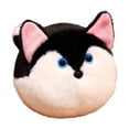thumbnail image 1 of Husky Stuffed Animal with Soft Squishy Texture, Single Pack, Black and White, for Kids, Plush Toy, 1 of 3