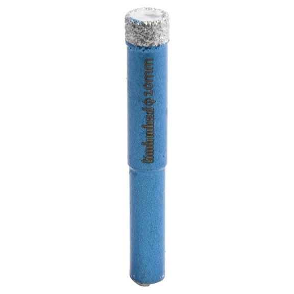 Husky Tools Core Drill Bit for Glass Marble Granite Tile Ceramic Concrete 6mm-16mm with Cooling Wax Blue Round Shank