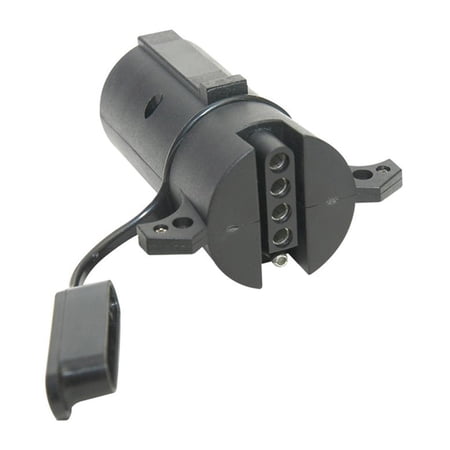 Husky Towing 30692 Trailer Wiring Connector Adapter; 7-Way Blade To 5 Flat