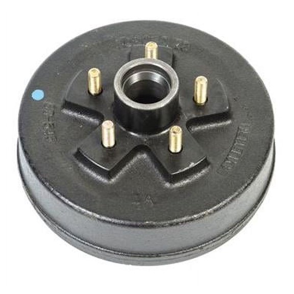 Husky Towing 30792 Trailer Brake Hub Assembly With Drum For Electric Brakes - 600-1100 Lbs