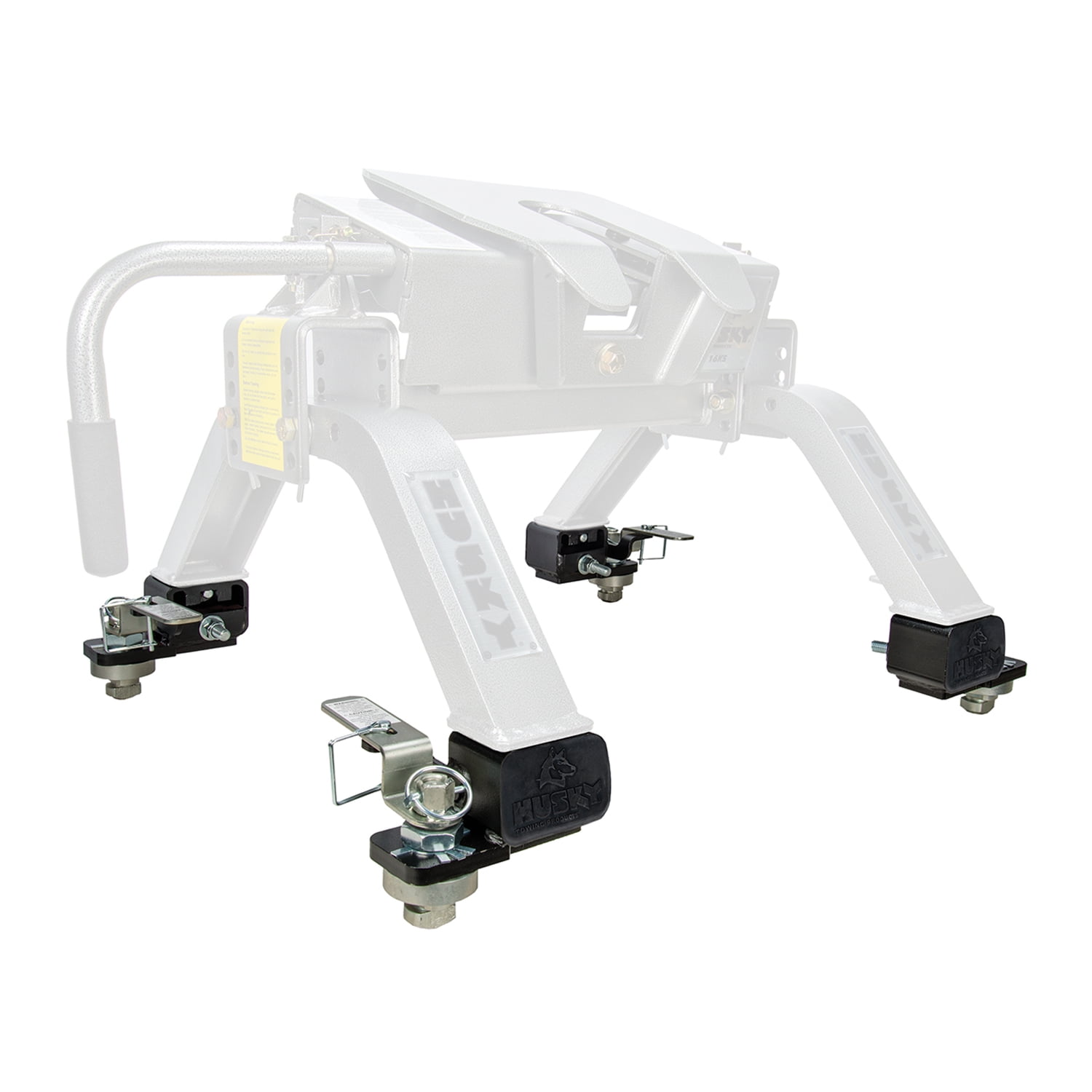 Husky Towing 33056 Fifth Wheel Trailer Hitch Rail Adapter Fifth Wheel