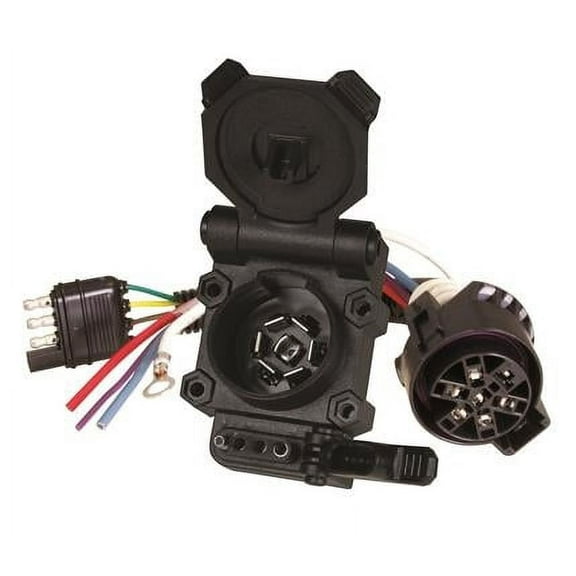 Husky Towing 33061 Multi-Tow 4-Way Flat To 7-Way Blade Wiring Connector