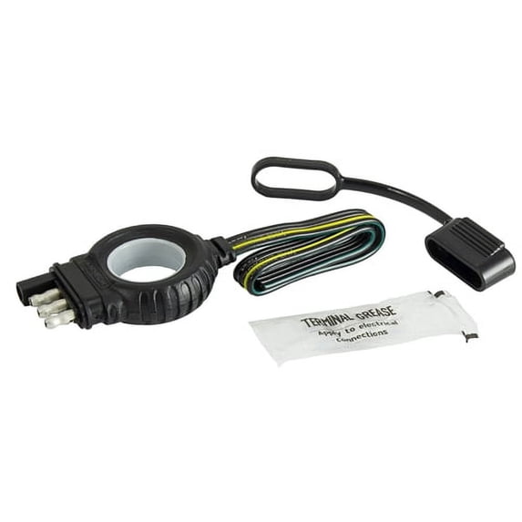 Husky Towing 33064 Easy-Pull 4-Way Flat Connector - 12"