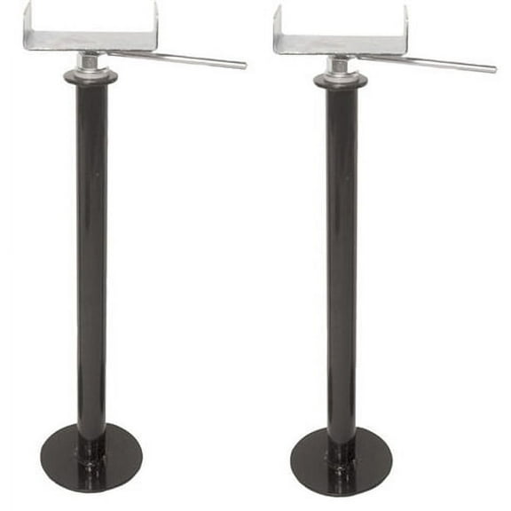 Husky Towing 81081 Adjustable RV Slide-Out Stabilizer Jacks - 26-1/4" to 49-1/4" - 2 Pack