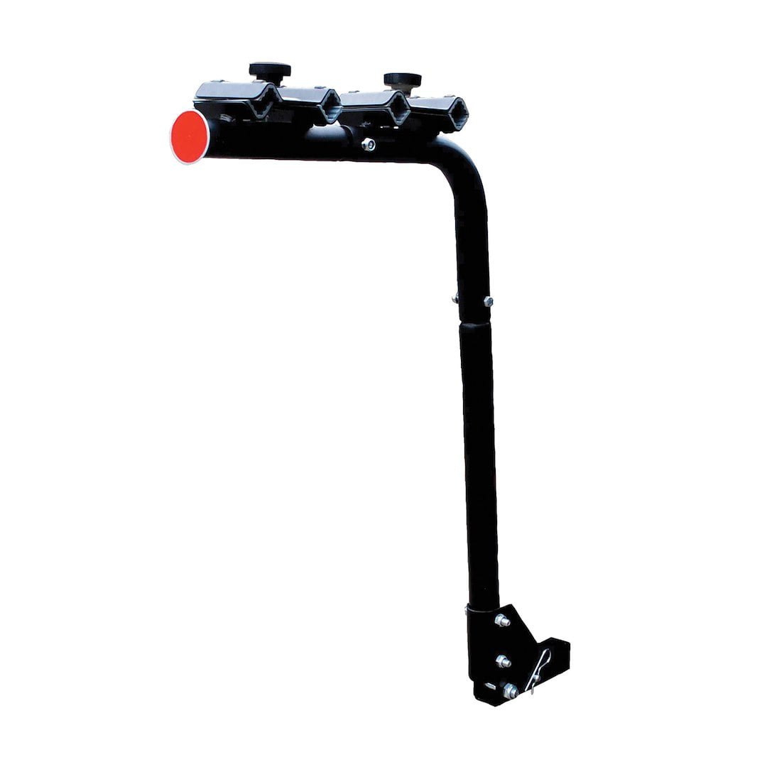 Black Powder Coated 4-Bike Hitch Mount Swing Away Rack