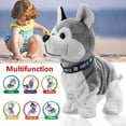 thumbnail image 1 of Changm Husky Robot Dog Plush Toy, Walking Barking Musical Dancing Interactive Puppy with Wagging Tail Shaking Head, 1 of 7