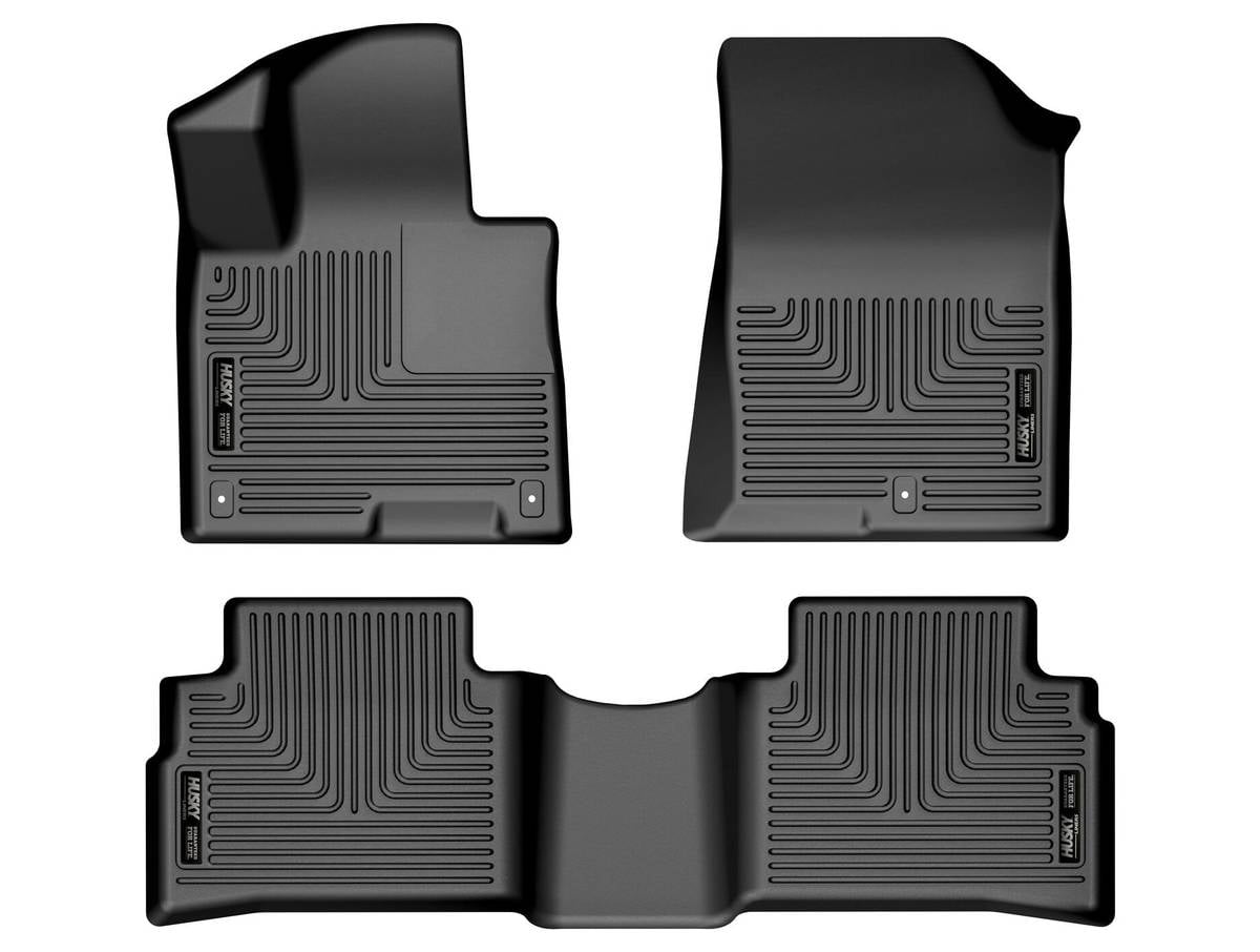 Husky Liners 95221 WeatherBeater Front & Second Seat Floor Liners - 3 Piece Fits 2023-2026 Kia Sportage