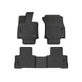 thumbnail image 1 of Husky Liners 95511 Weatherbeater Floor Mats Fit 2021-2024 Toyota Venza Front/2nd Row Liners 3pc Black, 1 of 13