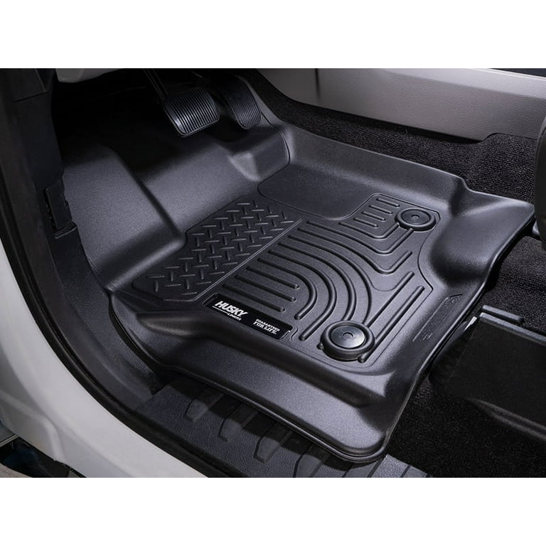 Husky floor top mats for cars