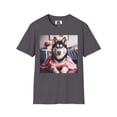 thumbnail image 1 of Huskys Unisex Softstyle T-Shirt, 1 of 10