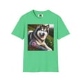 thumbnail image 1 of Huskys Unisex Softstyle T-Shirt, 1 of 10