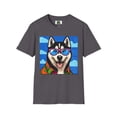 thumbnail image 1 of Huskys Unisex Softstyle T-Shirt, 1 of 10