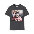 thumbnail image 1 of Huskys Unisex Softstyle T-Shirt, 1 of 10