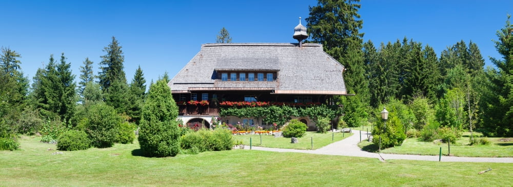 Husli local history museum Grafenhausen Black Forest Baden-Wurttemberg Germany Canvas Art - Panoramic Images (27 x 9)